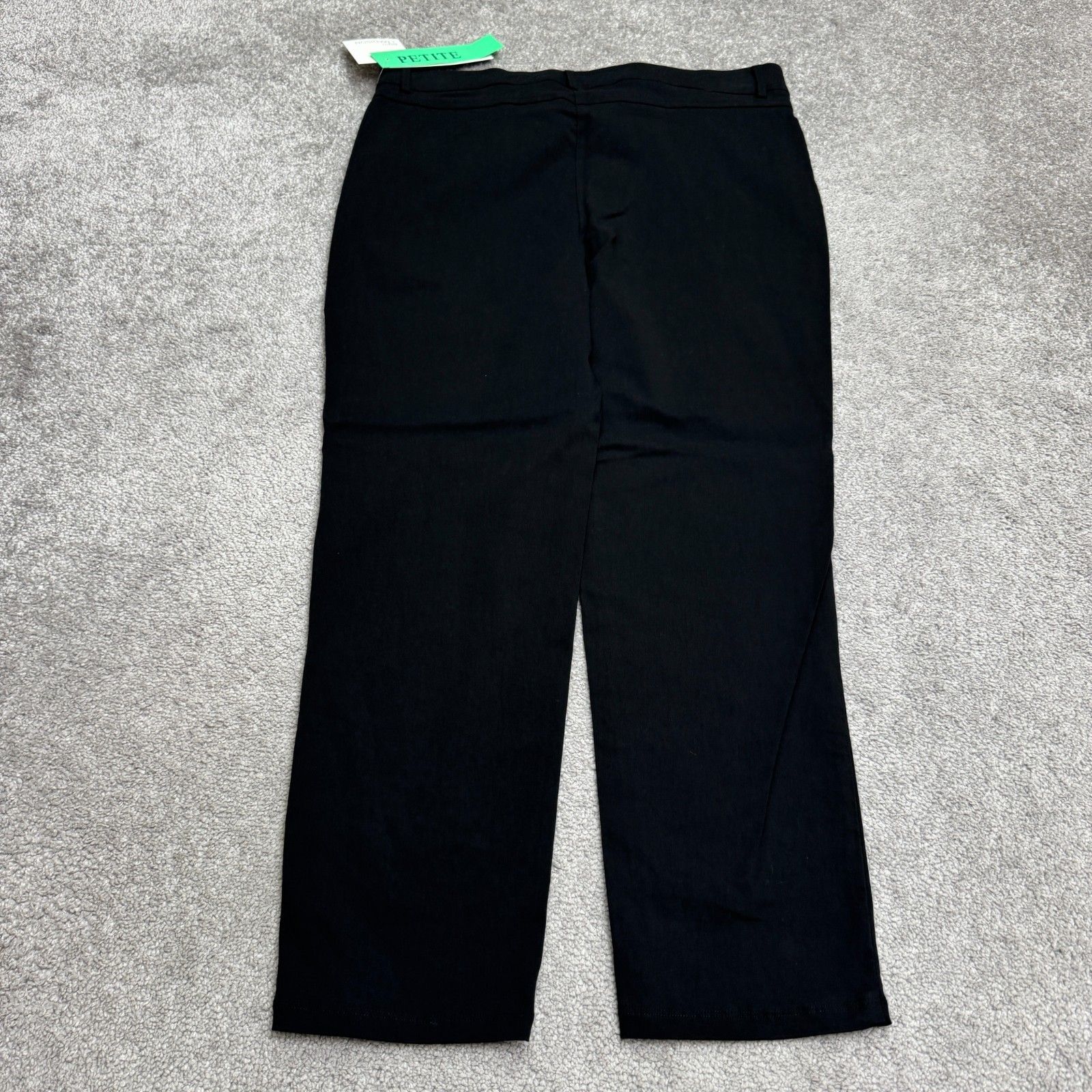 89th + Madison Pants Women 16p Petite Black Comfort Stretch Fabric Classic Nwt — image 2 of 8